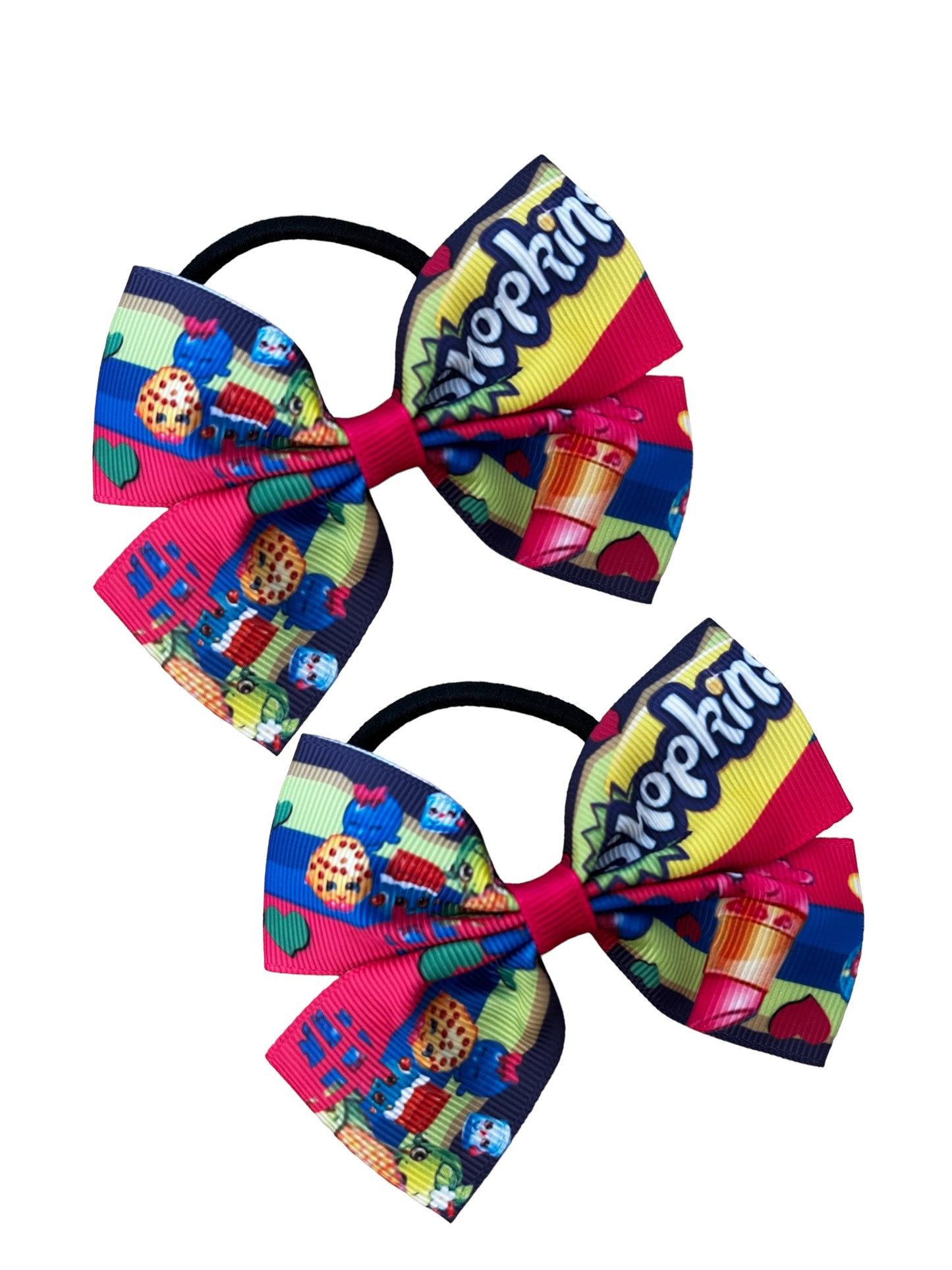 Shopkins-Dropkins ponytail holders